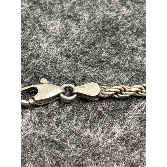 Handmade Sterling Silver Elephant Pendant W/18" .925 Robe Chain Safari Wildlife - Picture 7 of 15